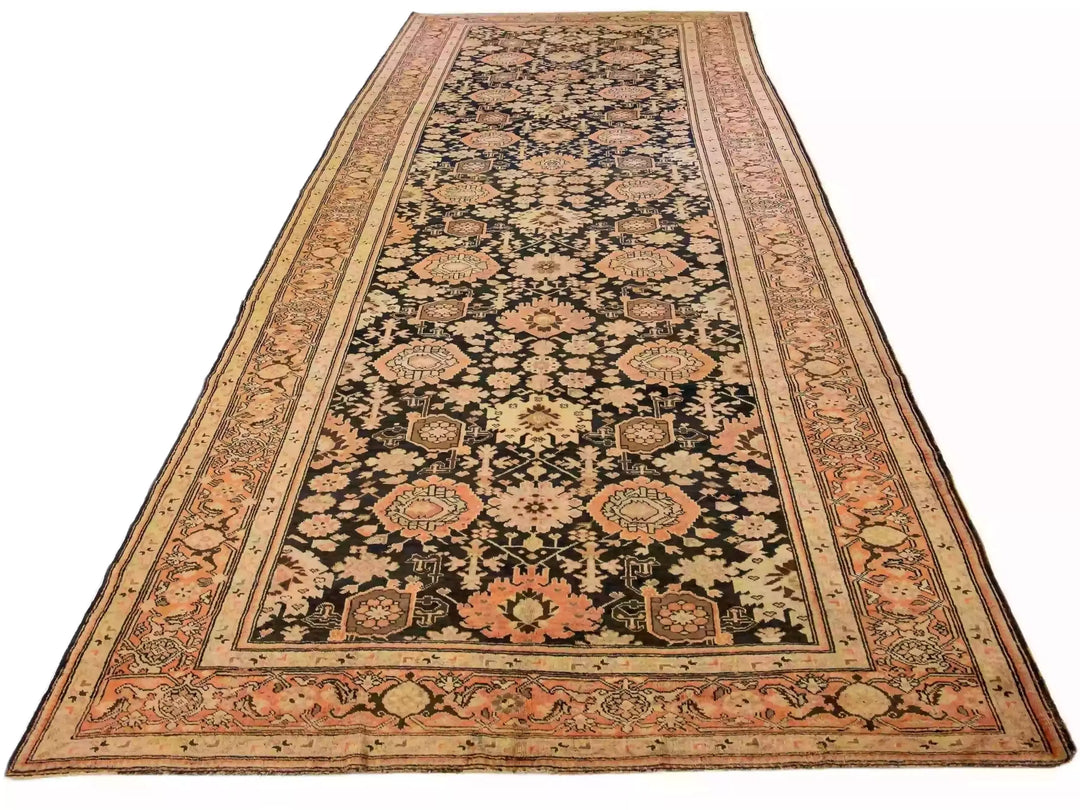 Antique Karabakh Wool Runner 7 X 19
