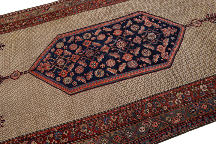 Antique Persian Wool Rug 6 X 13