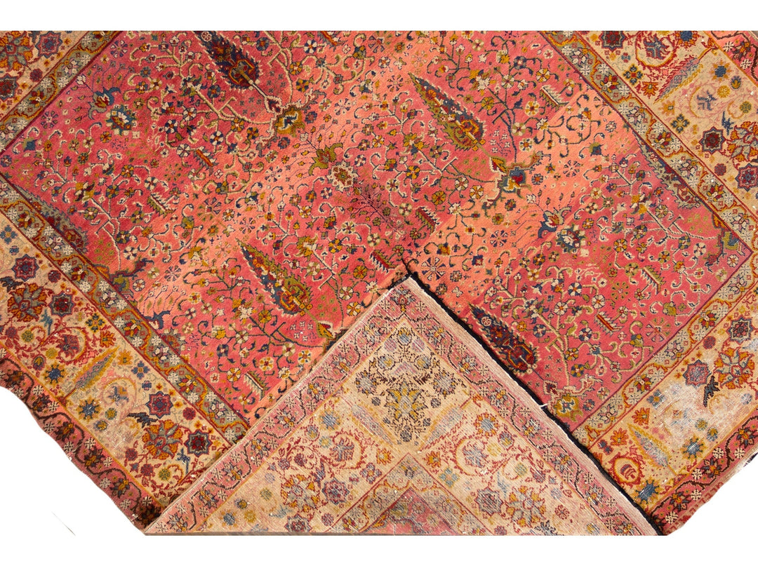 Antique Marbediah Wool Rug 7 X 8