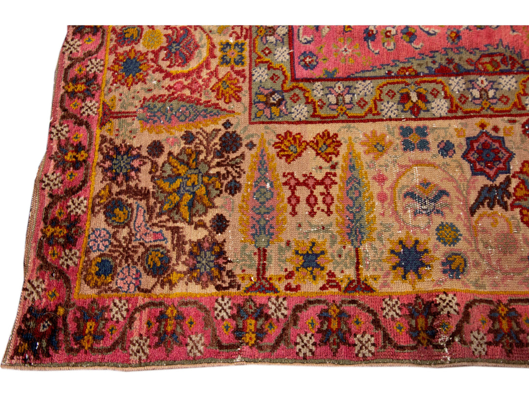 Antique Marbediah Wool Rug 7 X 8