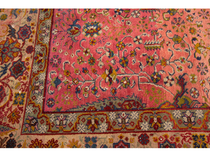 Antique Marbediah Wool Rug 7 X 8