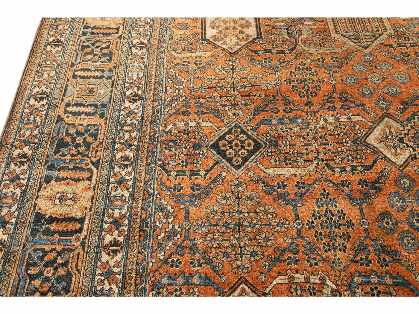 Antique Persian Joshagan Rug 14 x 20