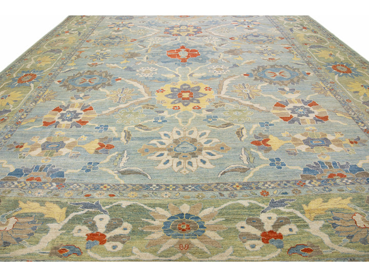 Modern Sultanabad Rug 15 X 19