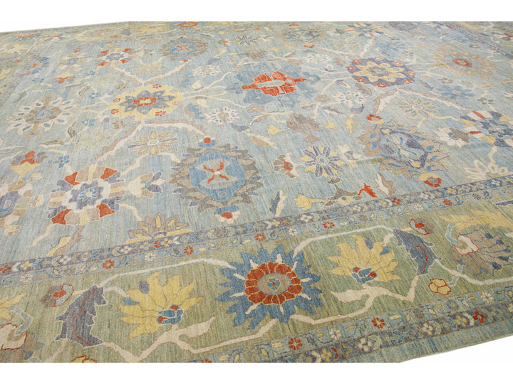 Modern Sultanabad Rug 15 X 19