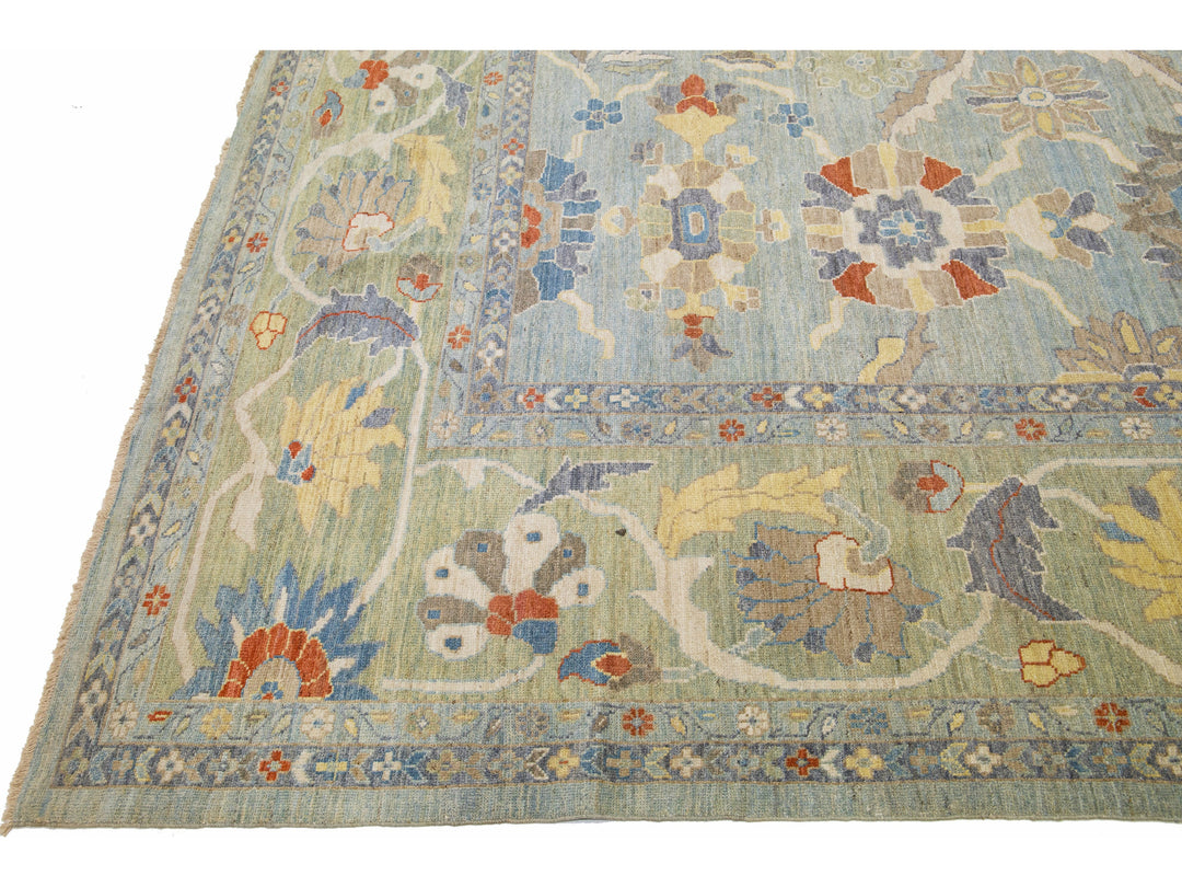 Modern Sultanabad Rug 15 X 19