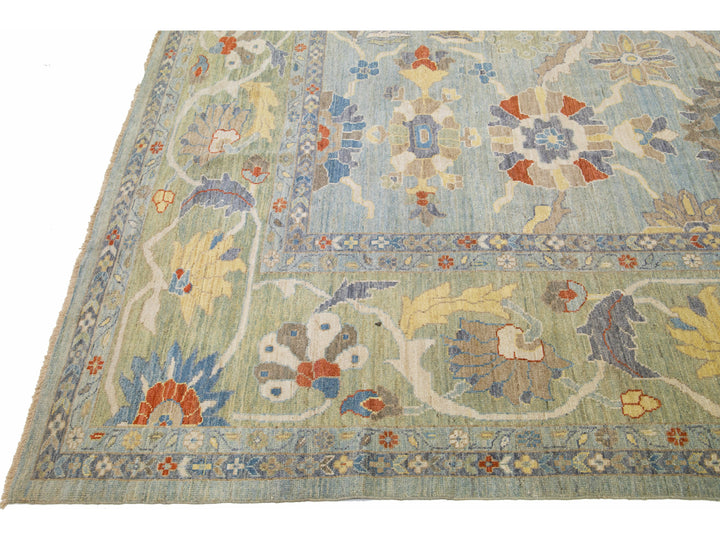 Modern Sultanabad Rug 15 X 19