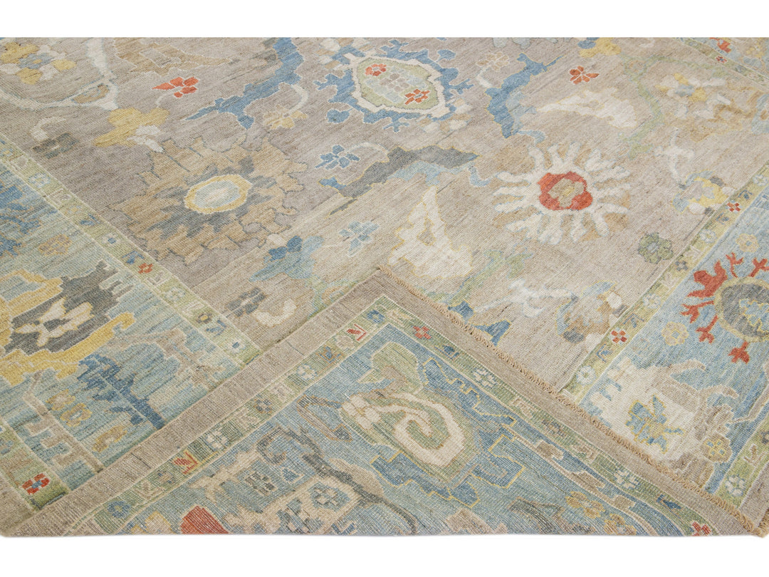 Modern Sultanabad Rug 10 X 11