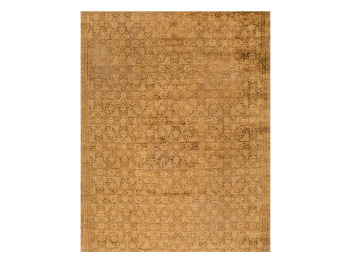 Antique Indian Agra Wool Rug 13 X 17