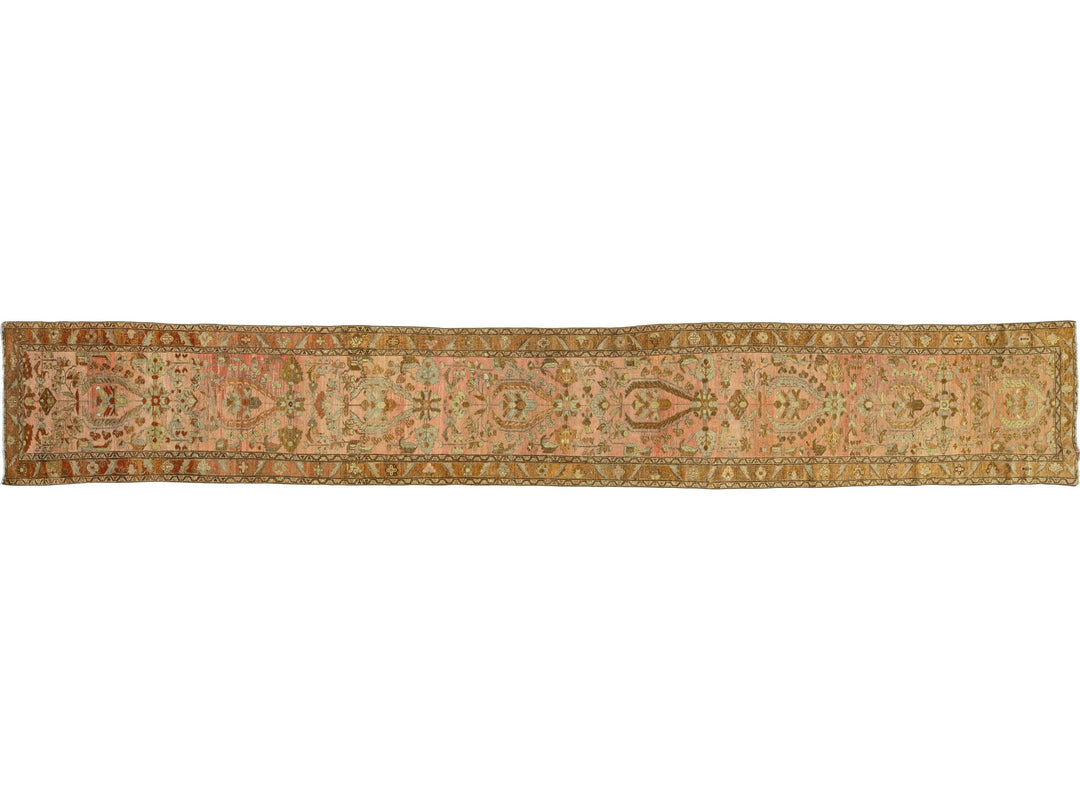 Antique Lilihan Wool Runner 3 X 19