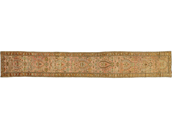 Antique Lilihan Wool Runner 3 X 19