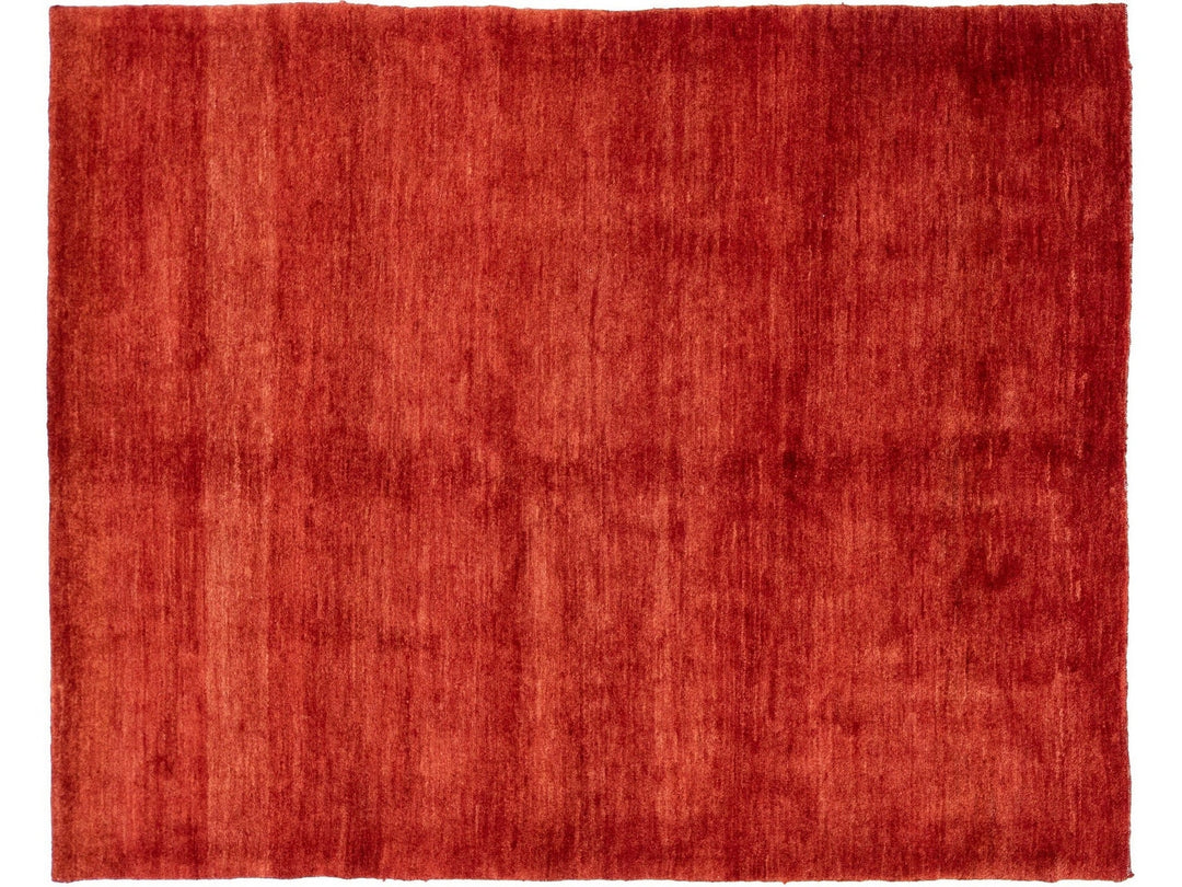 Modern Gabbeh Wool Rug 5 X 6
