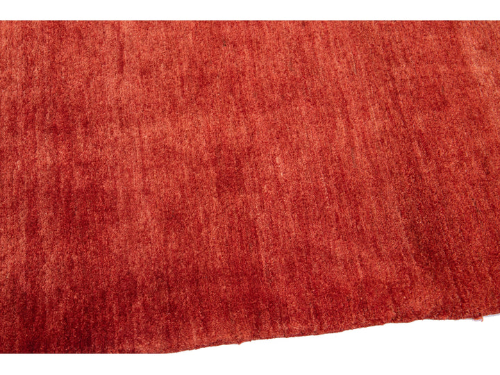 Modern Gabbeh Wool Rug 5 X 6