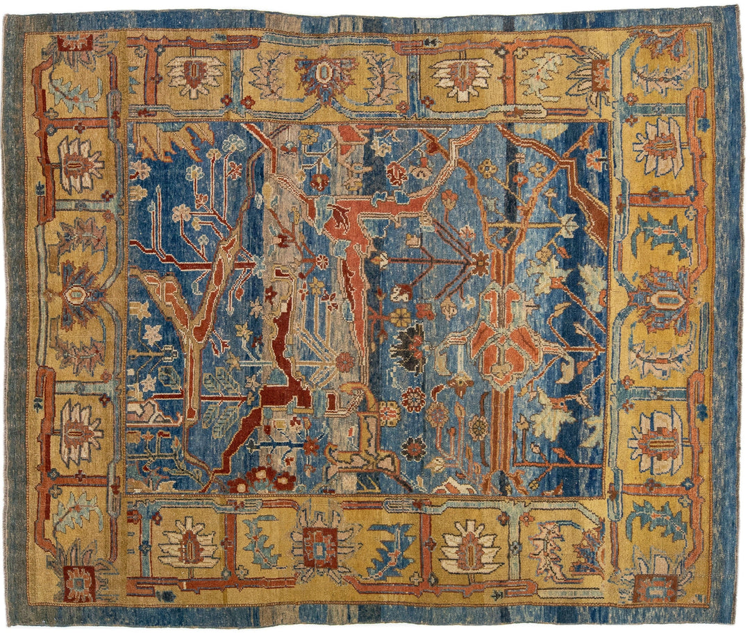 Modern Revival Wool Rug 7 X 9