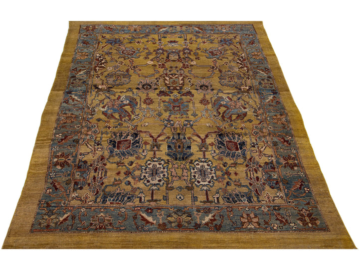 Modern Revival Wool Rug 7 X 9