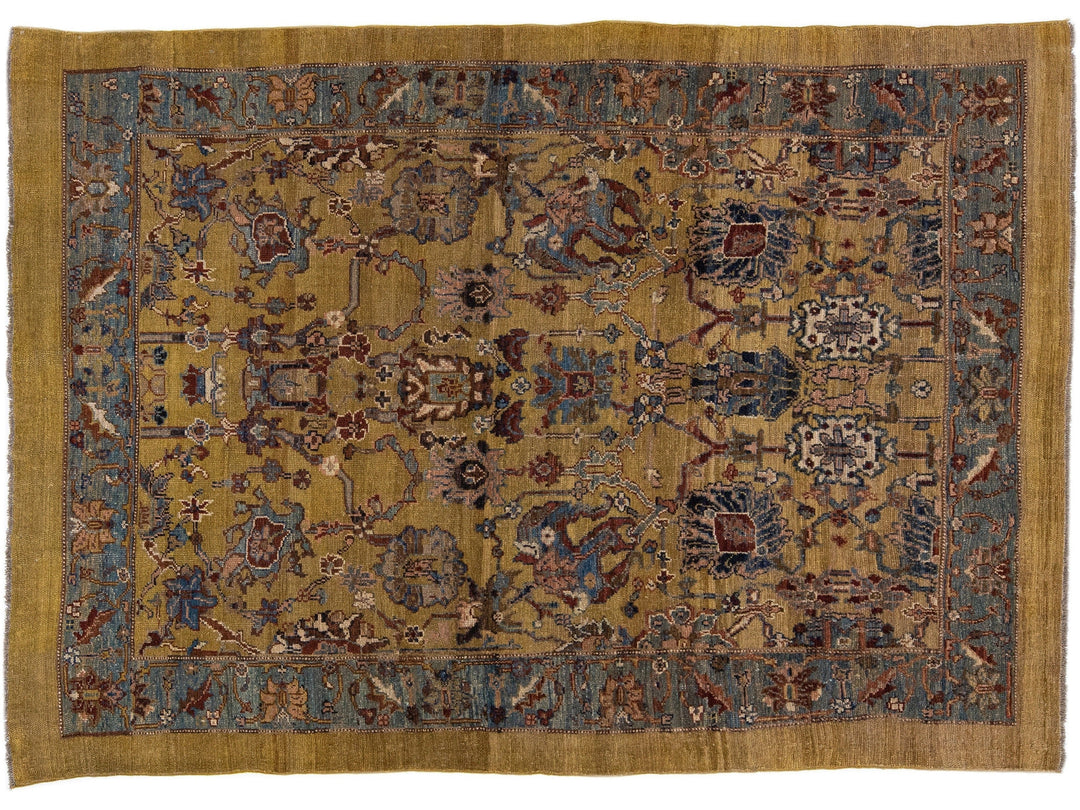 Modern Revival Wool Rug 7 X 9