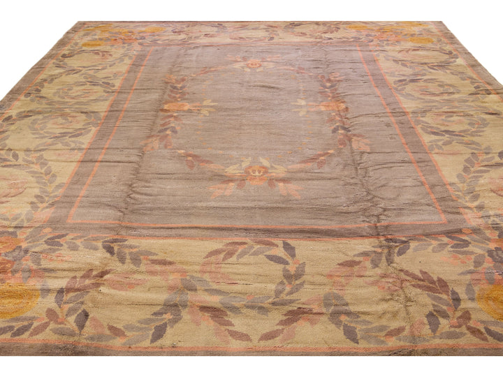 Vintage Donegal Wool Rug 15 X 19