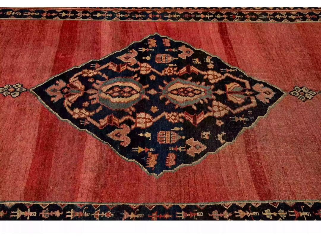Antique Bidjar Wool Rug 8 X 14
