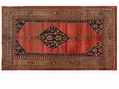Antique Bidjar Wool Rug 8 X 14