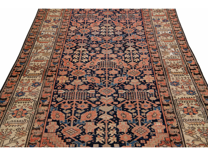 Antique Malayer Wool Runner 5 X 13