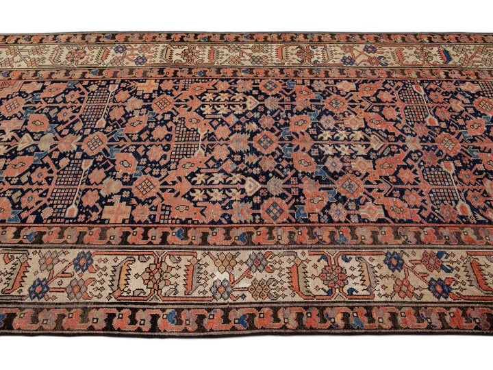 Antique Malayer Wool Runner 5 X 13