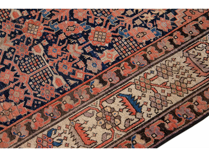 Antique Malayer Wool Runner 5 X 13