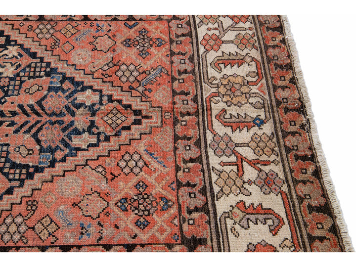 Antique Malayer Wool Runner 5 X 13