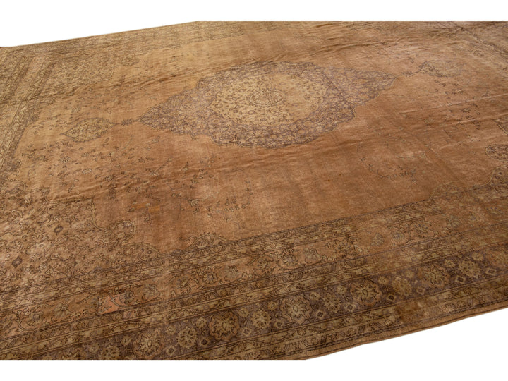 Antique Sivas Wool Rug 12 X 15