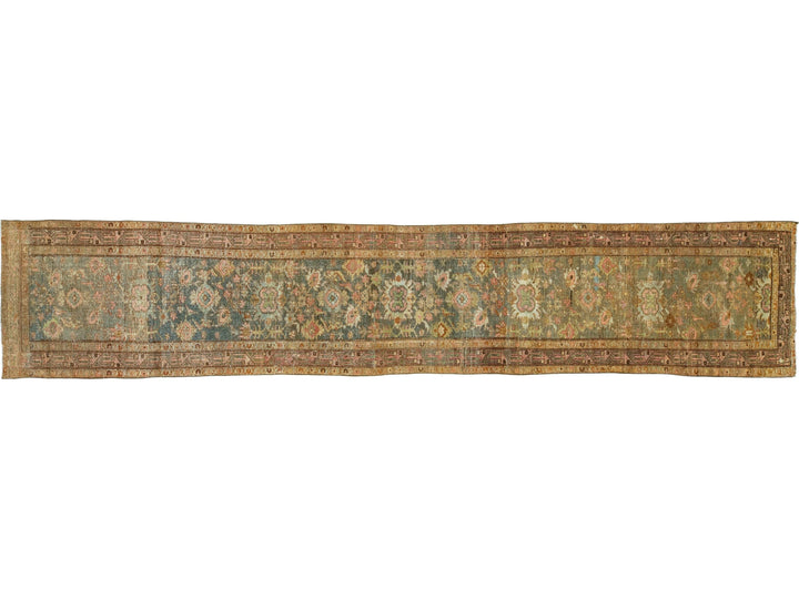 Antique Lilihan Wool Runner 3 X 16