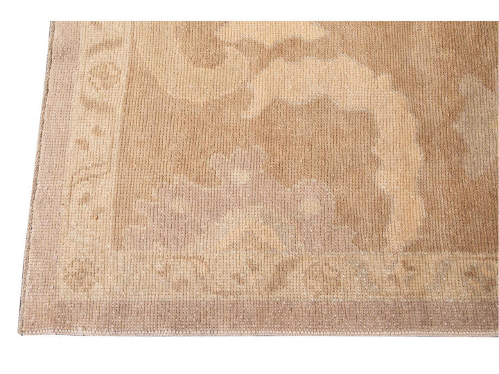 New Modern Oversize Beige Turkish Oushak Rug 12 X 16