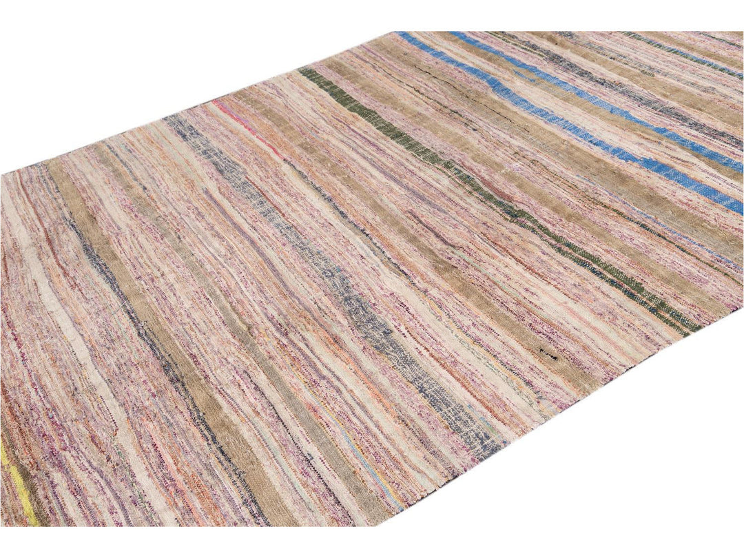 Mid-20th Century Vintage Kilim Wool Rug 6 X 11