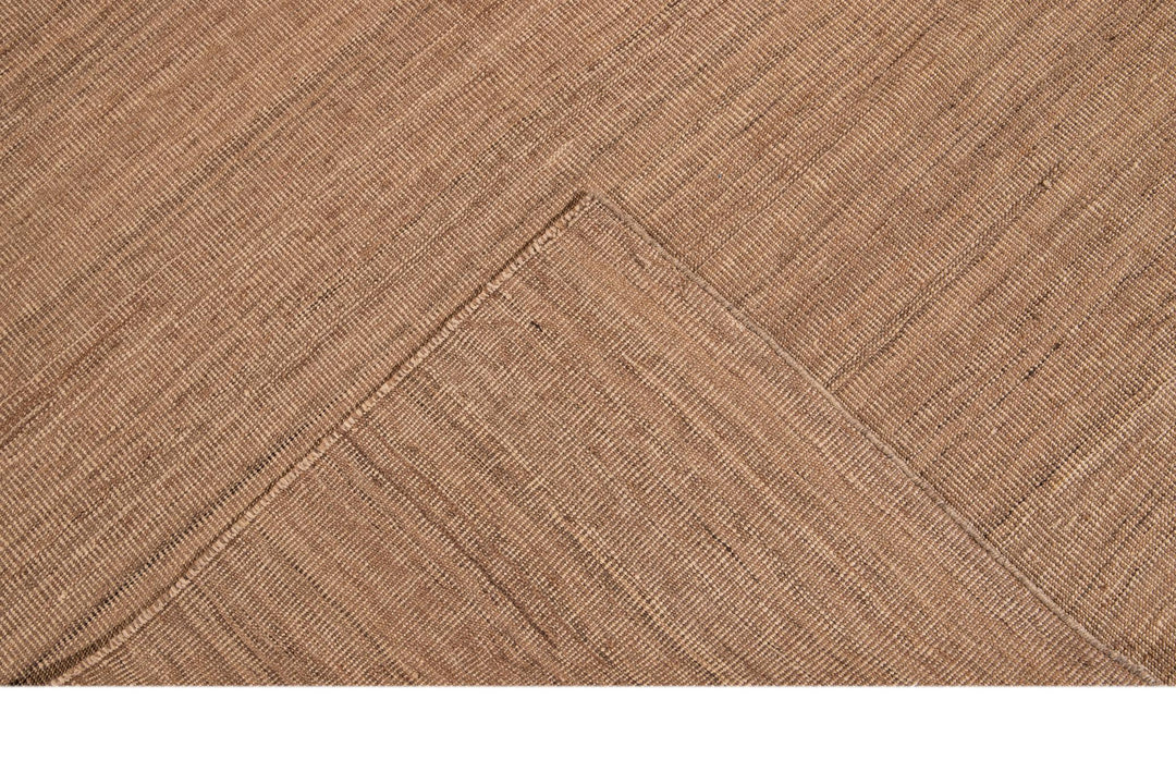 Contemporary Flatweave Kilim Wool Rug 8 X 12