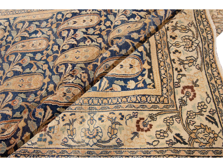 Antique Mashad Runner Rug 7 X17