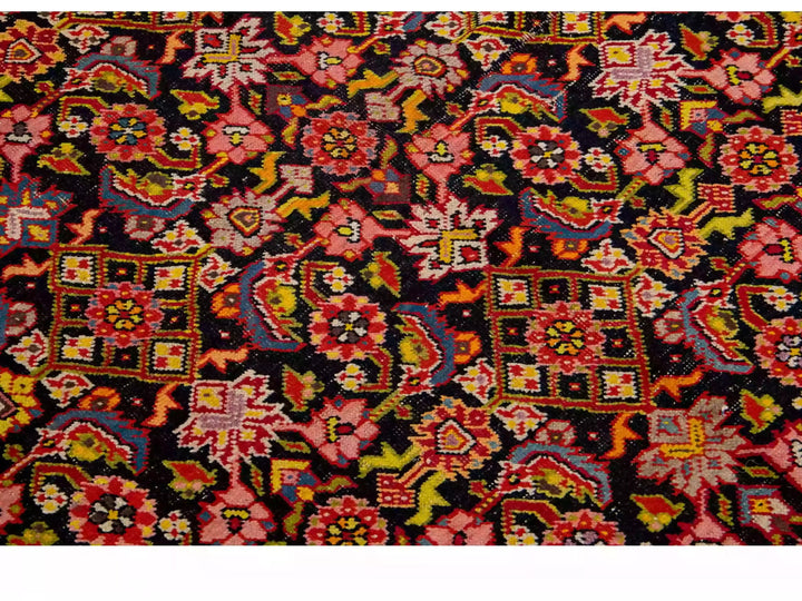 Antique Malayer Wool Runner 7 X 19