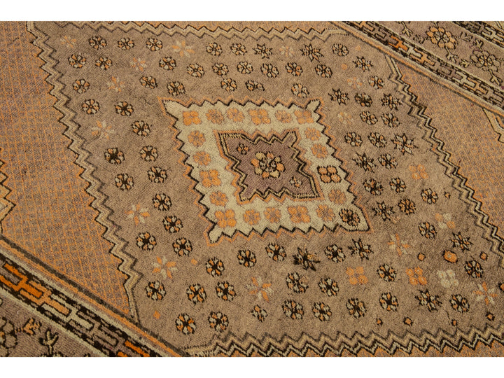 Vintage Khotan Wool Rug 6 X 11