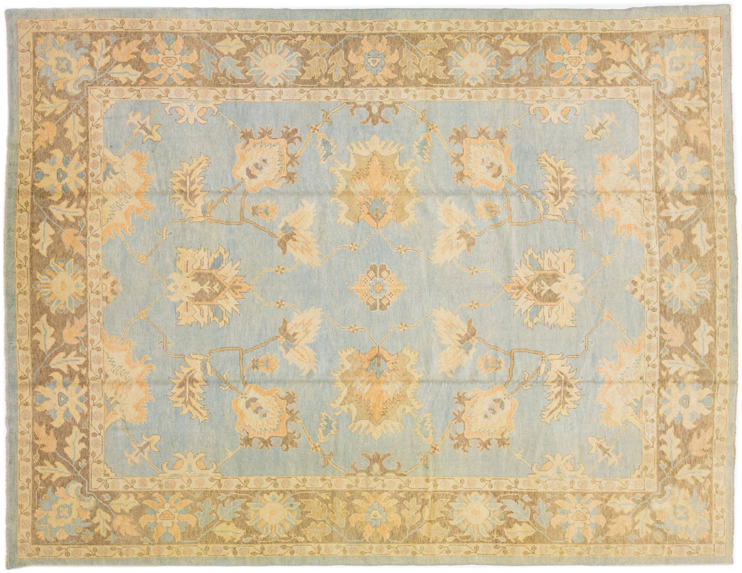 Modern Turkish Wool Rug 12 X 15