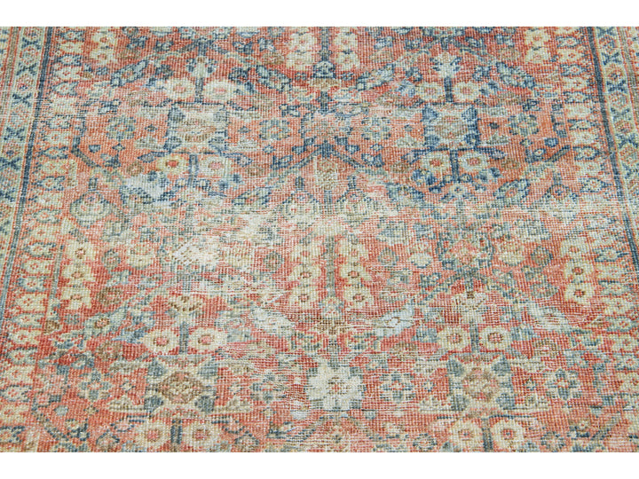 Antique Mahal Wool Runner 3 X 12