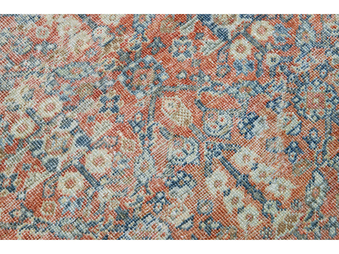 Antique Mahal Wool Runner 3 X 12