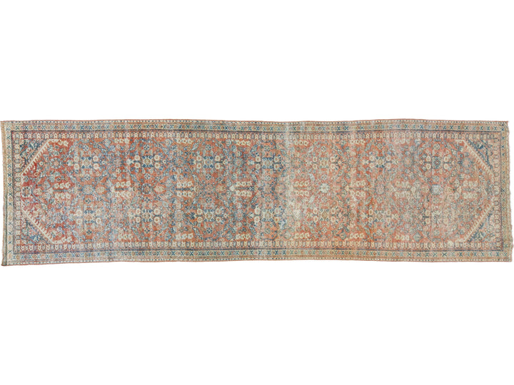 Antique Mahal Wool Runner 3 X 12
