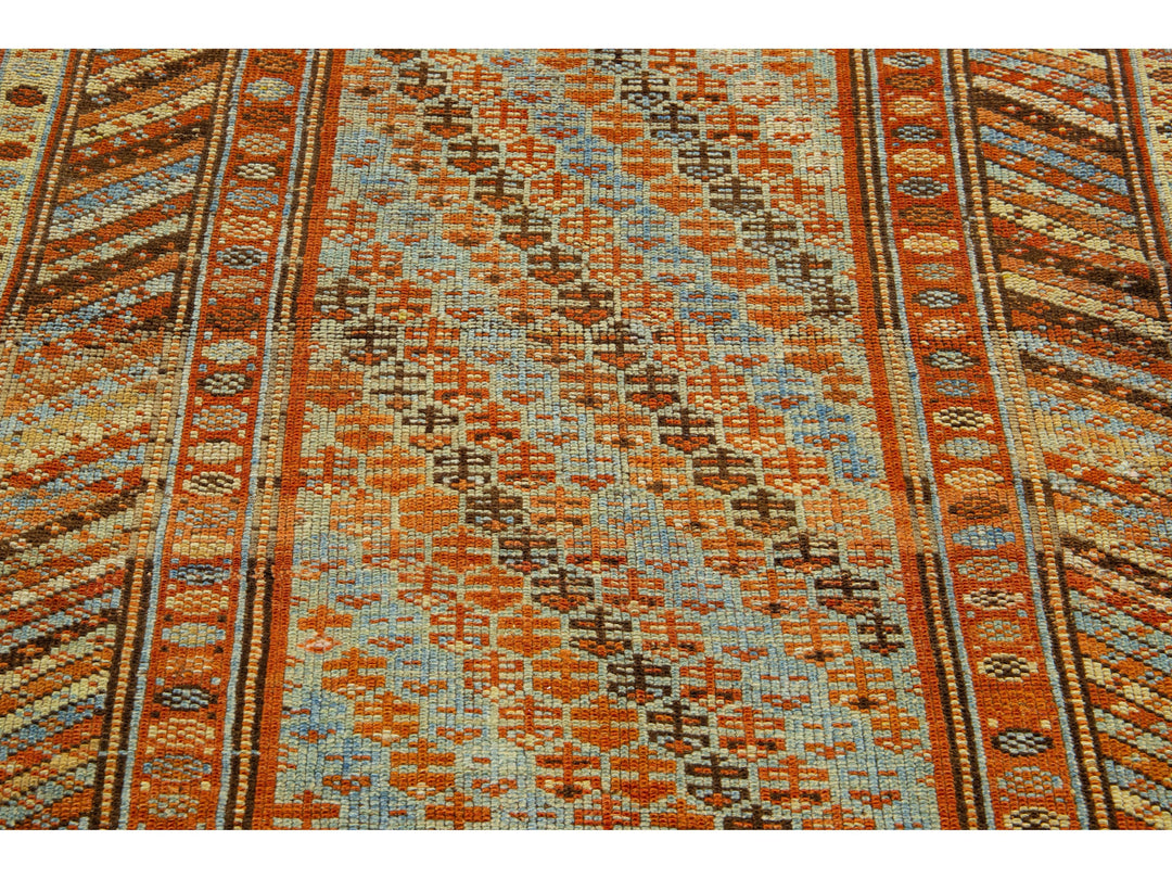 Antique Kurd Wool Runner 4 X 16