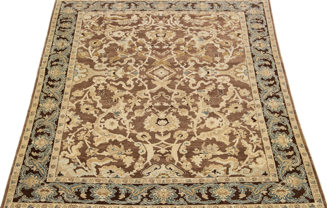 Modern Sultanabad Wool Rug 8 X 10