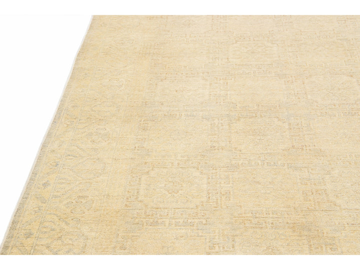 Modern Khotan Wool Rug 6 X 9