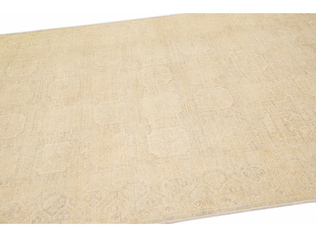 Modern Khotan Wool Rug 6 X 9