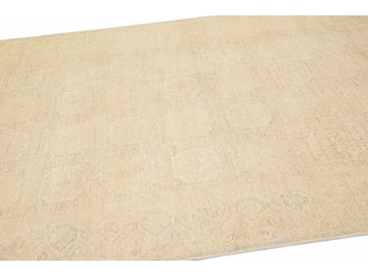 Modern Khotan Wool Rug 6 X 9
