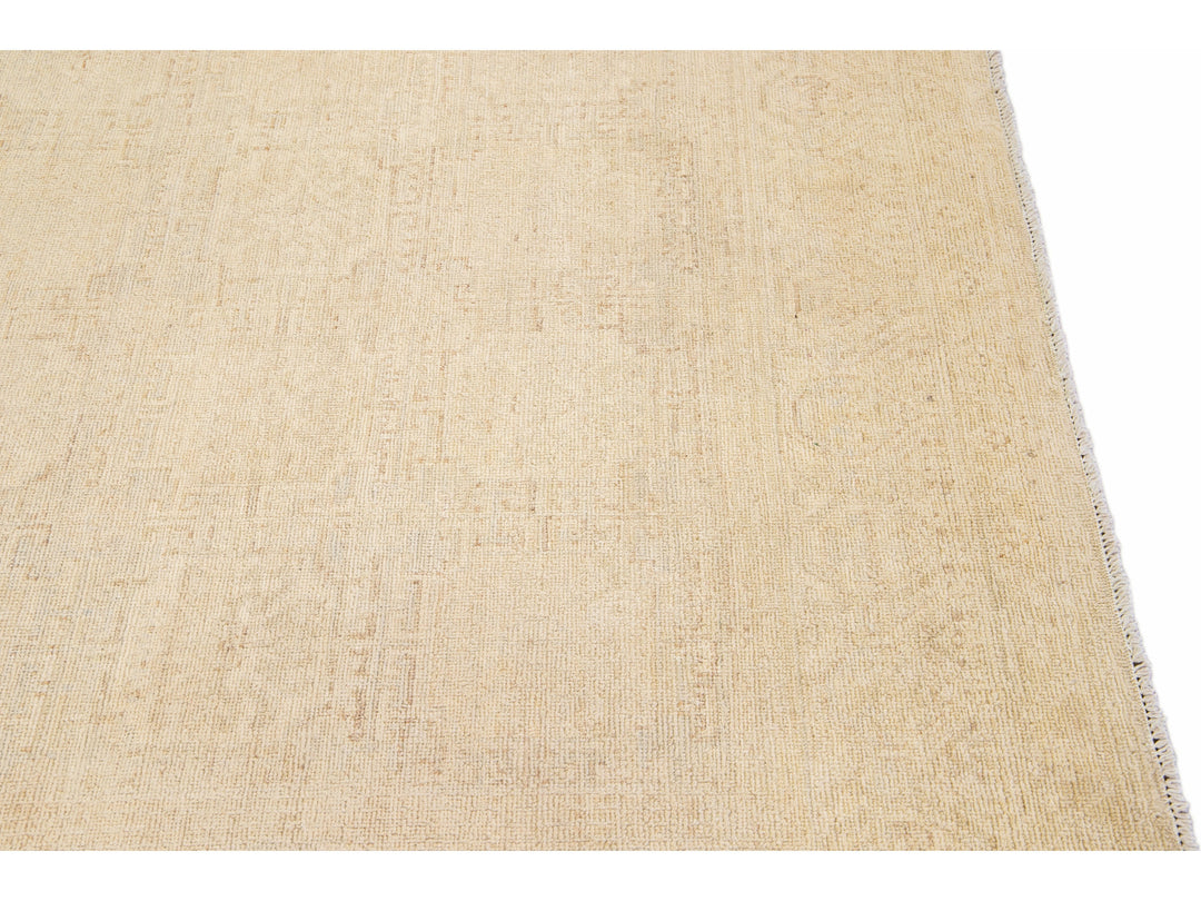 Modern Khotan Wool Rug 6 X 9