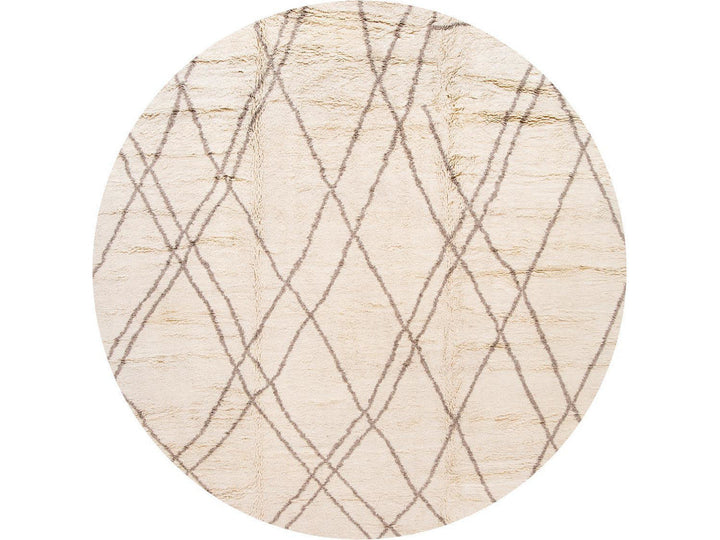 Modern Moroccan Style Wool Rug 13 X 15