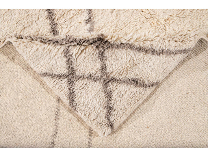 Modern Moroccan Style Wool Rug 13 X 15