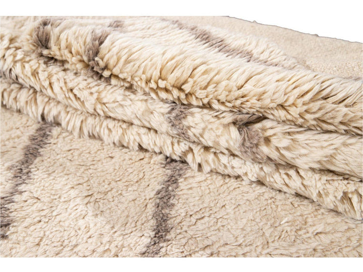 Modern Moroccan Style Wool Rug 13 X 15