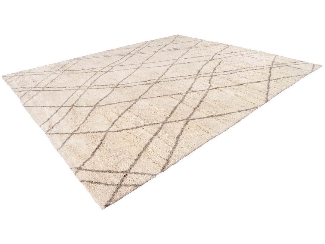 Modern Moroccan Style Wool Rug 13 X 15