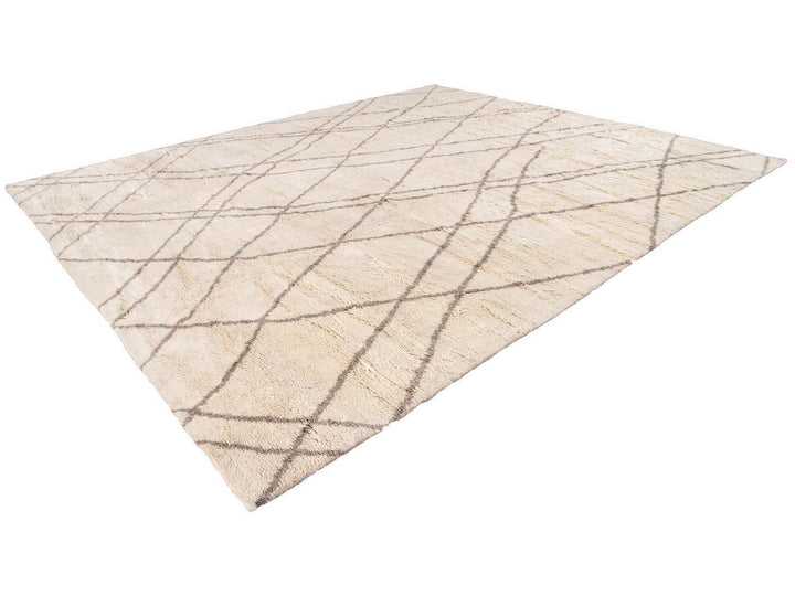 Modern Moroccan Style Wool Rug 13 X 15