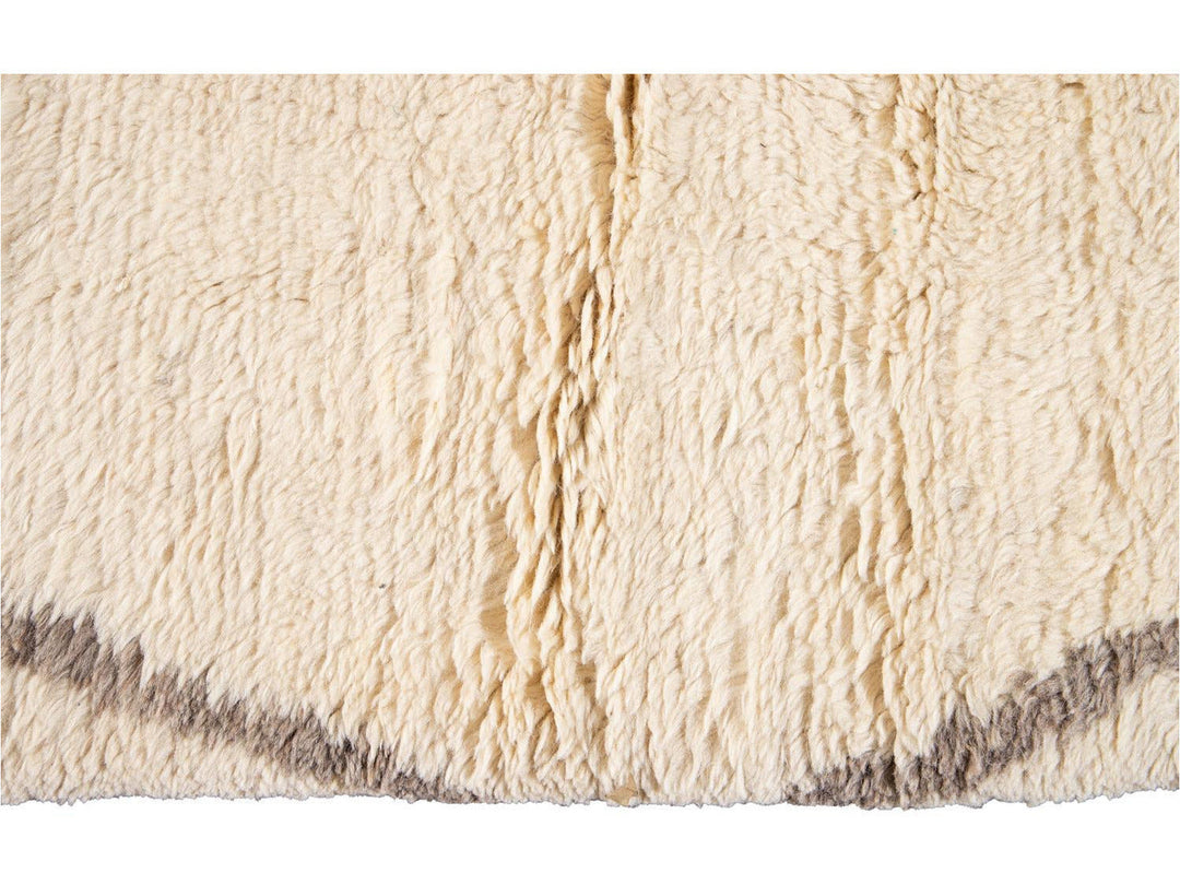 Modern Moroccan Style Wool Rug 13 X 15